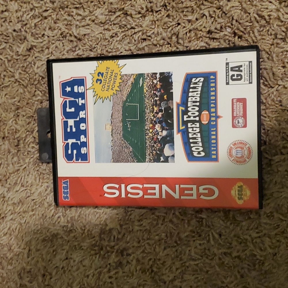 Sega Sports College Footballs National Championship for Sega Genesis